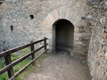 L'ingresso del passaggio interno