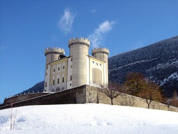 Le château en hiver