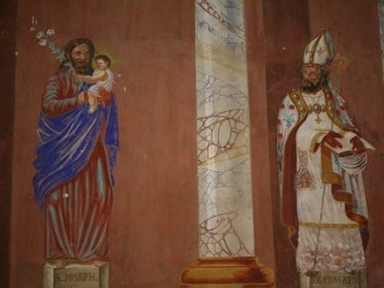 Saint Léger fresque